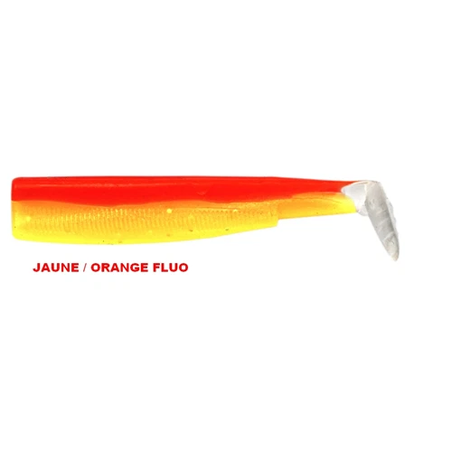 Leurre FIIISH 3 Corps Orange / Jaune Black Minnow 120