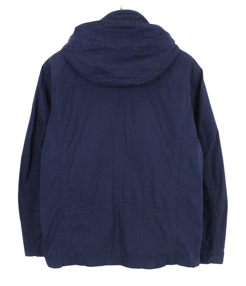 Chaqueta CAMEL ACTIVE Para Hombre (UE) 50 Cremallera Completa Con Capucha Gafas Ligero Azul Foto 2 de 4