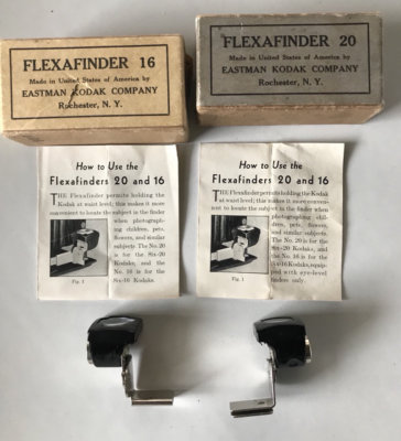 Kodak Flexafinder antique obscure accessory for Six-16 and Six-20 Camera - 1938