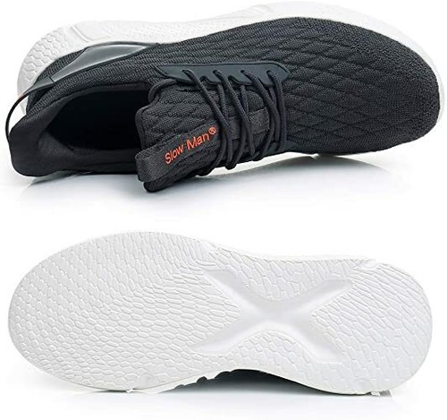 Men's Running Shoes Air Knit Mesh Breathable Sport. Shoes.Shock Cushioning - Picture 34 of 258