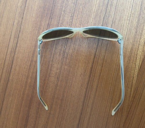Vintage 90's Cirque Pelt Sunglasses Pearl White - Picture 5 of 8