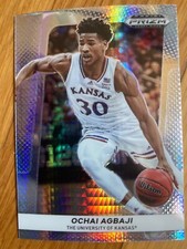 2022 Prizm Draft Picks Ochai Agbaji Flashback Hyper