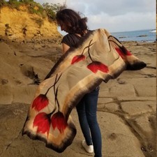 Perfect for dress Beautiful silk scarf for every occasion ECO Unique Fashion