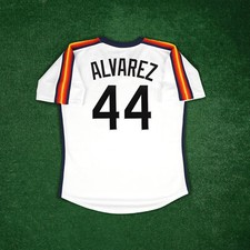 Yordan Alvarez 1991 Houston Astros Cooperstown Men's Home White Jersey