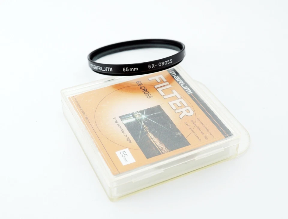 MARUMI cross filter 55mm 6X cross 55mm cloth effect 6 ray emission in light - Image 3 of 4