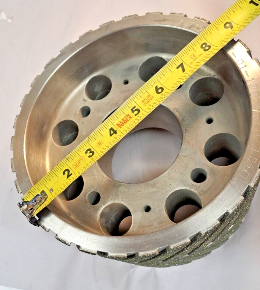 5-1/2” Wide X 8-3/4” Tall Diamond Multi V Rib Tools Grind Wheel | eBay