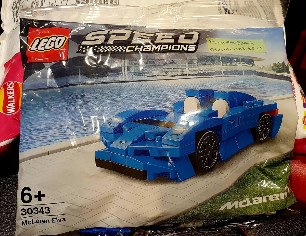 Lego Speed Champions: McLaren Elva Polybag (30343) NEW