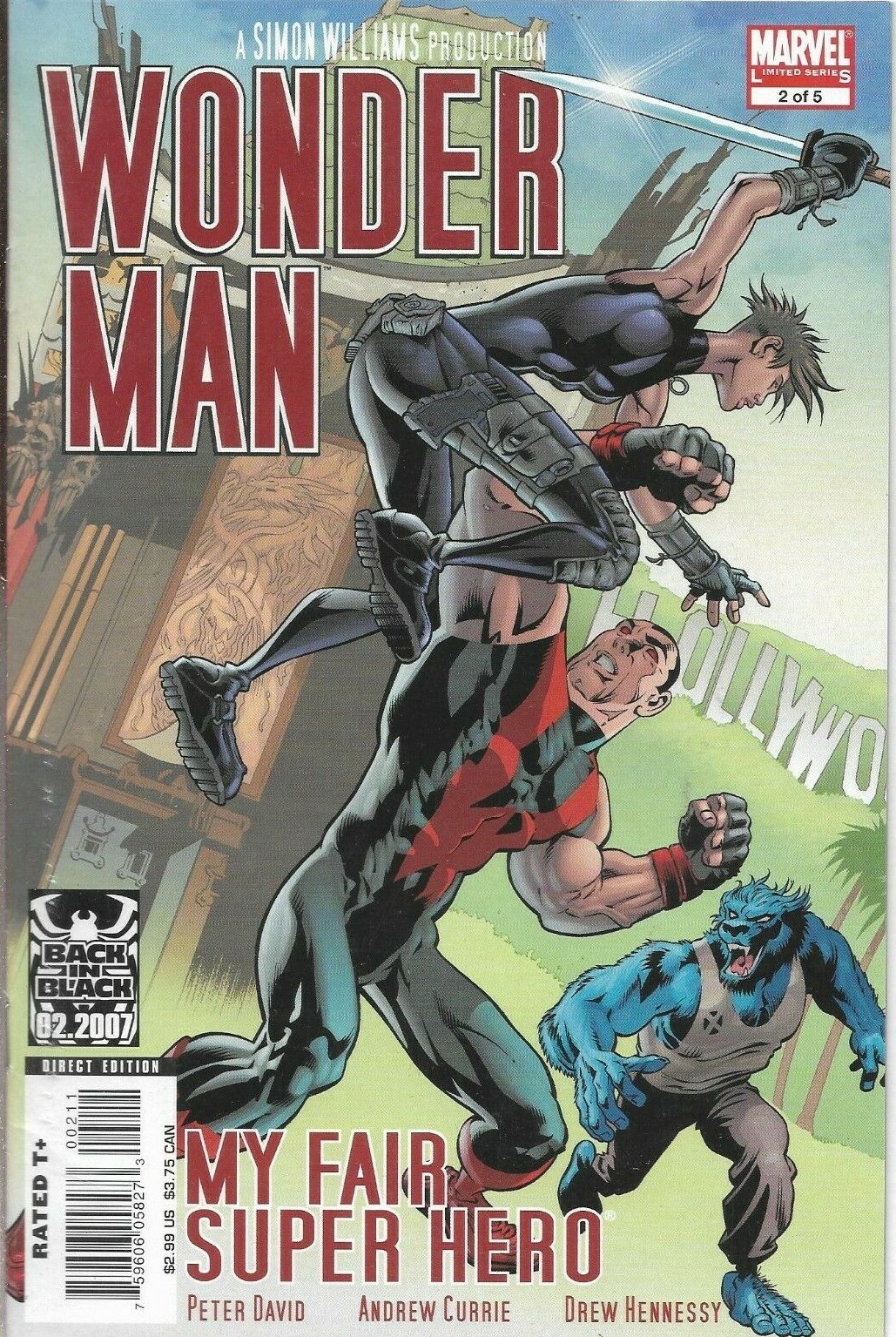 WONDER MAN - MY FAIR SUPER HERO #2 - Back Issue (S)