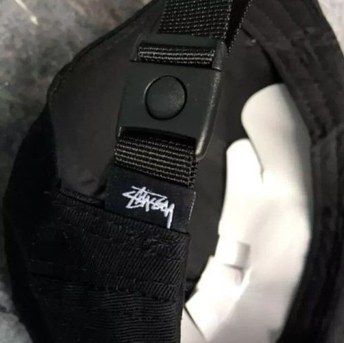 Gorra de campamento Stussy sombrero negro gorra de pelota genuina STUSSY STOCK FA17 GORRA DE CAMPAMENTO - Imagen 3 de 6