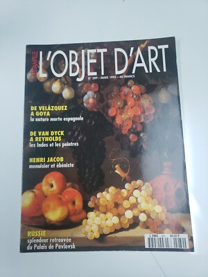 1995 Mars L objet D art Magazine Guide De Velazquez A Goya (CP115)