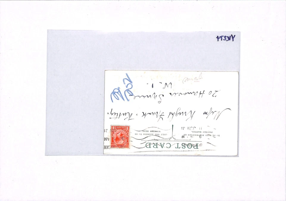 GB Postcard London Cricklewood Horsham 1921 YK274 - Image 4 of 4