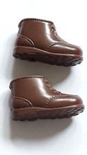 Mattel Sunshine Family Dad 1974 Brown Shoes Ankle Boots