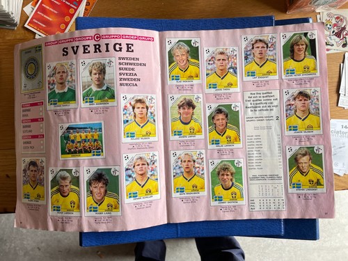 PANINI WORLD CUP ITALIA 90 ALBUM COMPLETO FOTO ALL'INTERNO - Foto 15 di 24