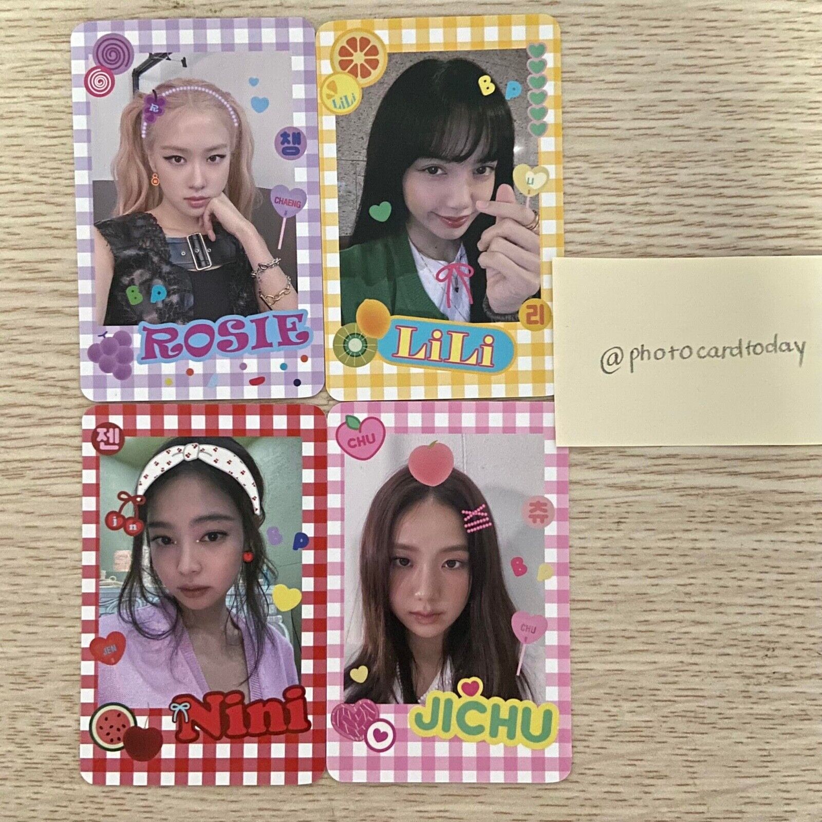 BLACKPINK Spring Edition YG SELECT Photocard Official kpop idol blink ptc  pc