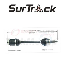 SurTrack MI-8035 CV Axle Shaft for Constant Velocity qo