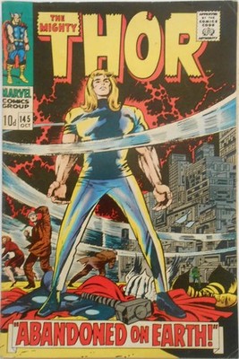Thor (1962) # 145 UK Price (2.0-GD) Abandoned on Earth 1967
