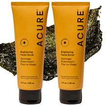 Brightening Facial Scrub - Exfoliating Face Wash - 4 Fl Oz 2 Pack 