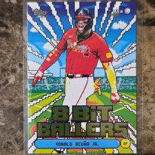 2026 Topps Series 1 Celebration - Ronald Acuna Jr.  8-bit Ballers #8B-9
