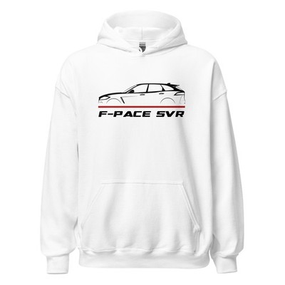 Premium Hoodie For Jaguar F-Pace SVR 2022 Car Fans Christmas Gift