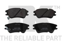Bremsbelagsatz Scheibenbremse NK 223426 FüR Hyundai Atos MX