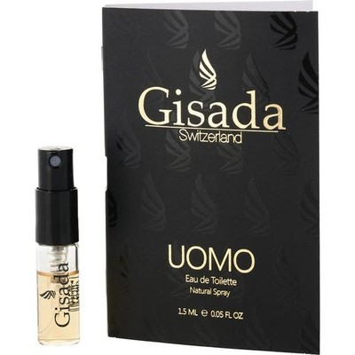 Gisada Men's Uomo EDP Spray 0.05 oz Fragrances 7640164033471