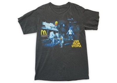 Size L - Travis Scott x McDonald's Live From Utopia T-shirt Black TRAVIS Pre-Own
