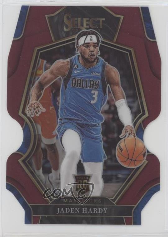 2022 Panini Select Premier Level Maroon Prizm Die-Cut /175 Jaden Hardy #174 0jr6