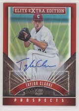 2015 Panini Elite Extra Edition Prospects Auto Taylor Clarke #77 Auto 0c2