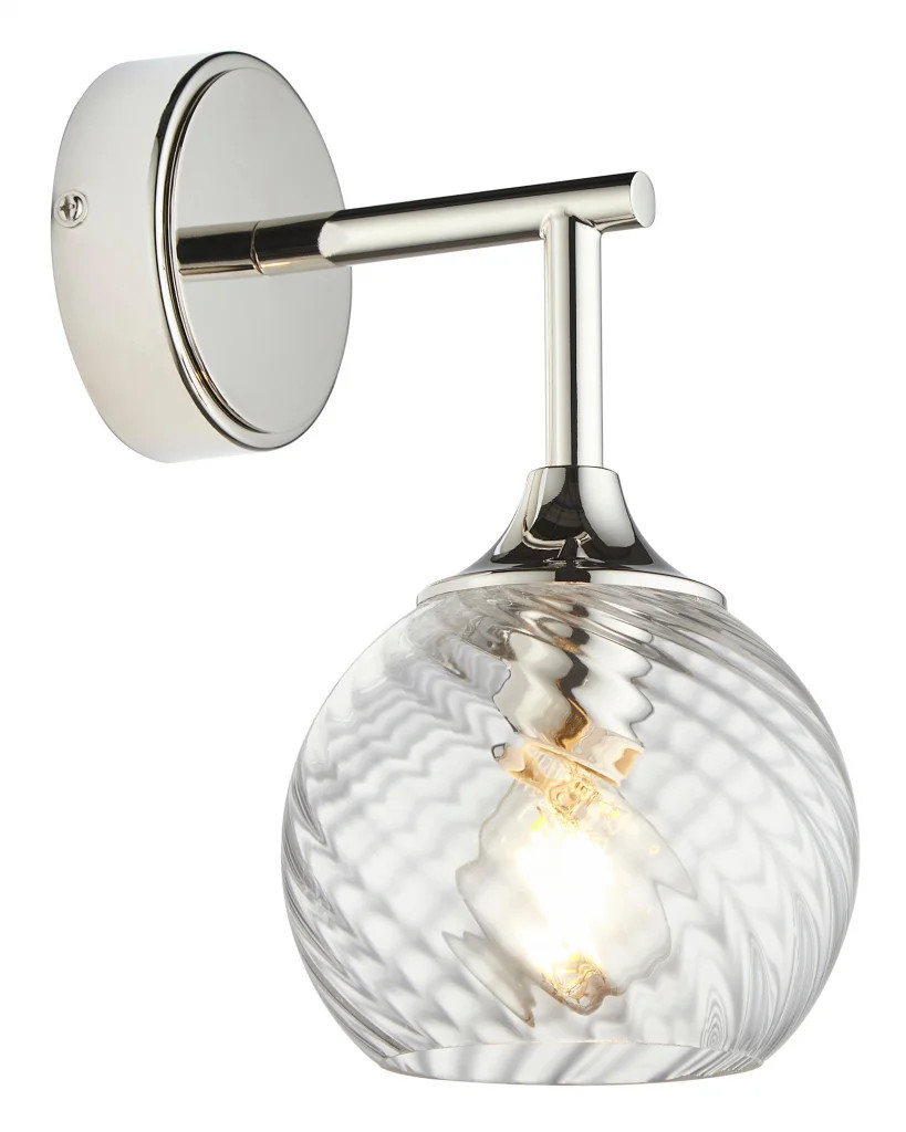Wall Light Silver Allegra Bright Nickel Endon 104052