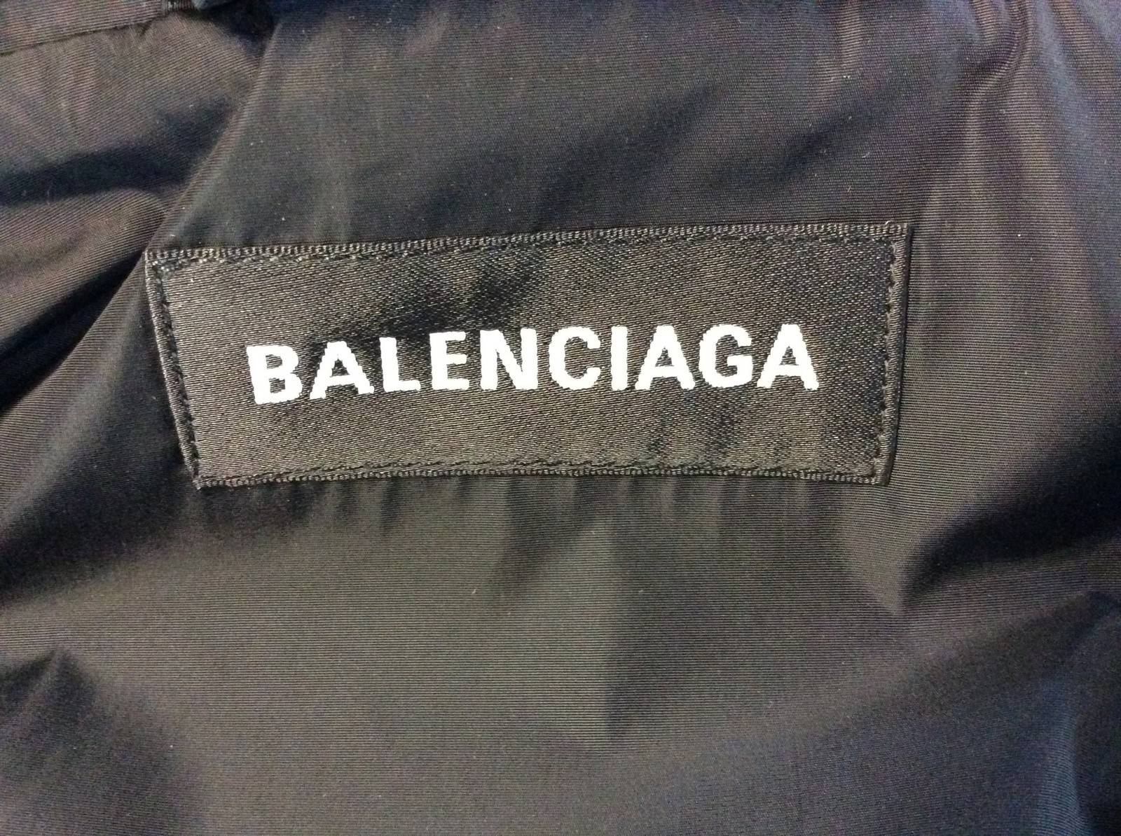 BALENCIAGA DÉFILÉ UNISEX LONG COAT BLACK RAINCOAT JACKET EU44 / XXL RRP £1425 AD image 7