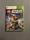 LEGO Star Wars III The Clone Wars Xbox 360 Complete w/ Manual