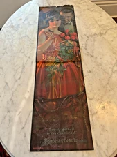 1925 Pompeian Beauty Panel  Art Deco, "Beauty gained is love retained"