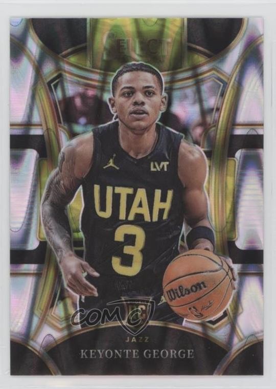 2023-24 Panini Select Mezzanine Level Tectonic Prizm Keyonte George #305 0u5a