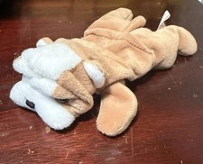 Ty Beanie Babies Wrinkles Bulldog Plush Toy No Tag Dog Stuffed Animal