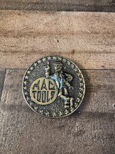 Vintage Belt Buckle Mac Tools USA Made By The Great American Chicago Buckle Co
