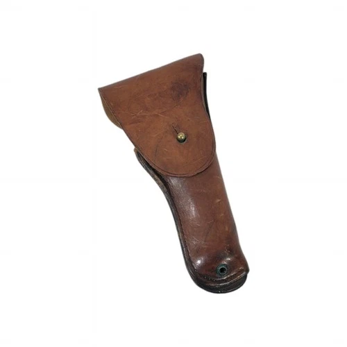 US WW2 M1916 Military Holster 1911 Colt 45 Boyt War Brown Tan Leather Original