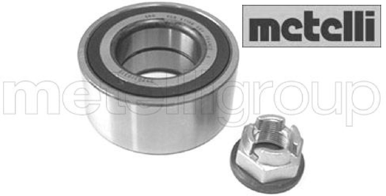 metelli 19-2349 Radlagersatz Radlager Satz Vorderachse Vorne