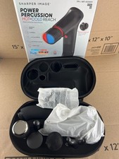 Sharper Image Power Percussion Hot  Cold Reach Percussion Massager