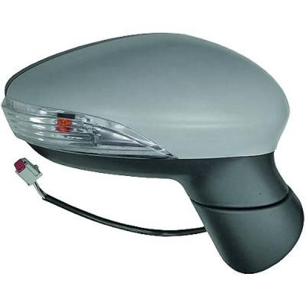 AußEnspiegel Links Passend FüR Ford Fiesta Baujahr 2012-2017 +Blinker+Bodenlampe-image