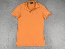 Polo Ralph Lauren Polo Shirt Youth Extra Large Orange Short Sleeve Cotton READ
