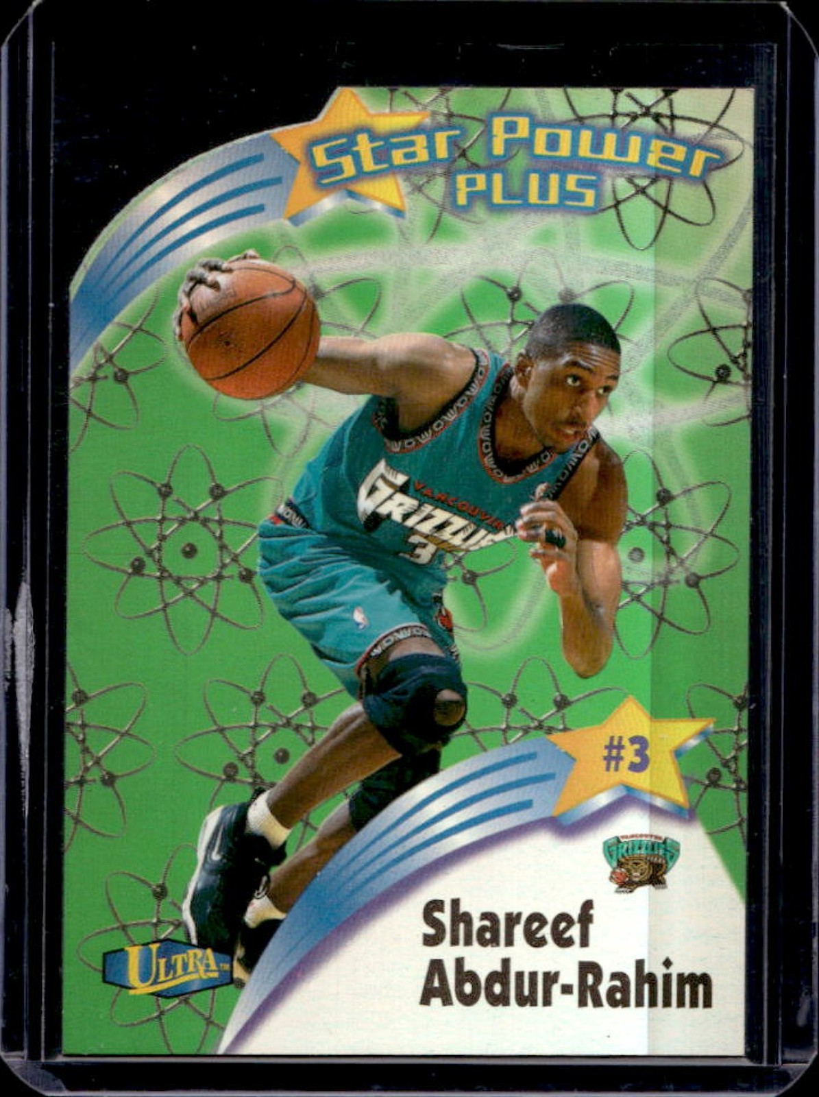 1997-98 Fleer Ultra Shareef Abdur-Rahim Star Power Plus #9 SPP Grizzlies
