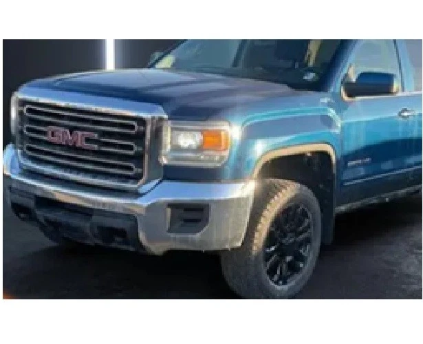 Protector de capó Aeroskin deflector protector contra insectos para GM Sierra 2500 3500 2015-2019 Foto 2 de 4