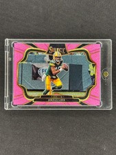 JORDAN LOVE 2025 Panini Select #468 Field Level Pink Glitter /15 Packers