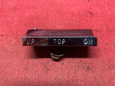 66 67 Gto Lemans Top Switch Bezel 1966 - 1967 Convertible 66 67 Gto Lemans Top Switch Bezel 1966 - 1967 Convertible