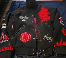 Civil REGIME ×  Star Wars KYLO REN Embroidered Jaket Medium