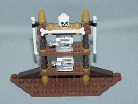 LEGO Pirates of the Caribbean 4191 The Captain's Cabin with Minifigures