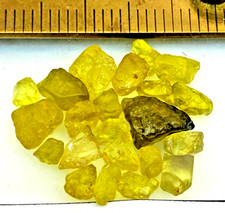 10 ct Natural Chrysoberyl Crystal lot Untreated Burma Mogok B481