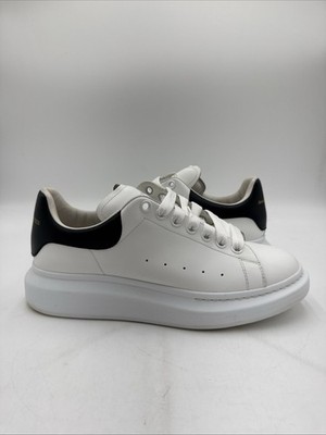 Alexander McQueen Oversized Low Top White/Black - 9M/42EUR - 553680- Preowned