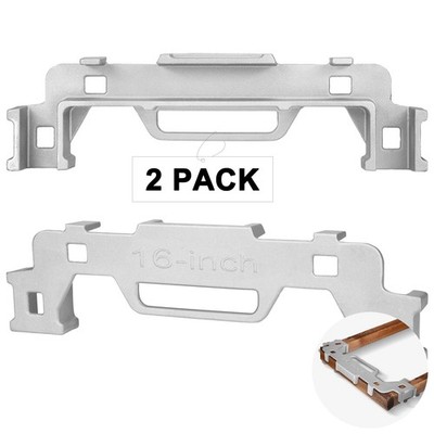 2 PCS 16 Inch Framing Tools Cast Aluminum Stud Measurement Spacing Precision