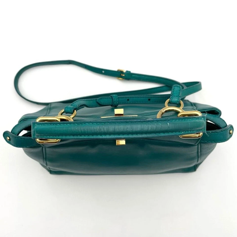 Popular Modelo FENDI Peekaboo Couro Pequeno 2 Vias - Imagem 4 de 4